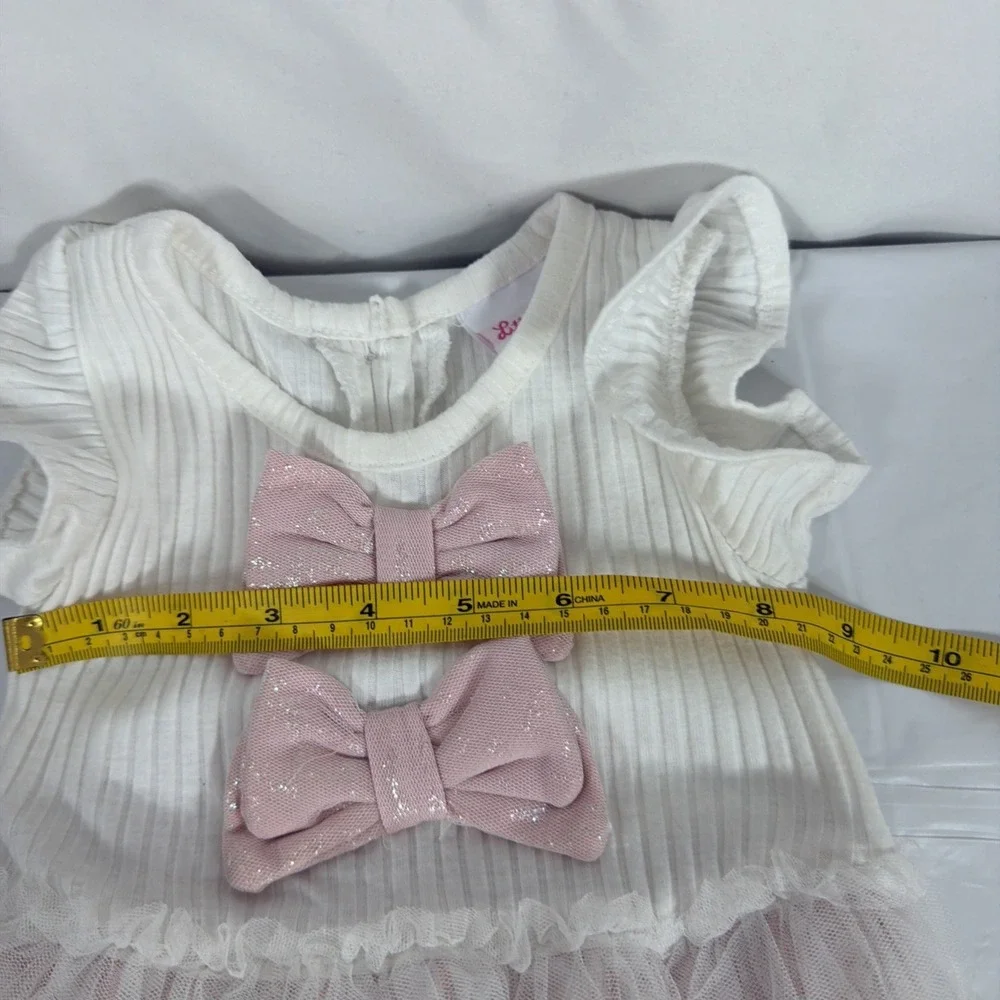 Little Lass‎ Pink Frilly 2T Dress. Lace Tulle And Ruffle.